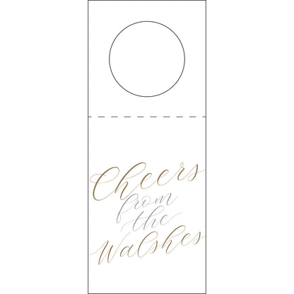 Personalized Wine Tag - WT370