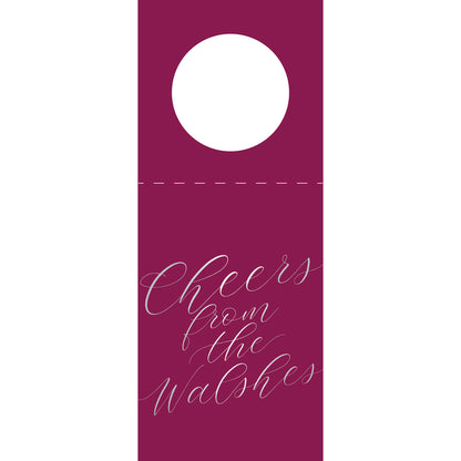 Personalized Wine Tag - WT370