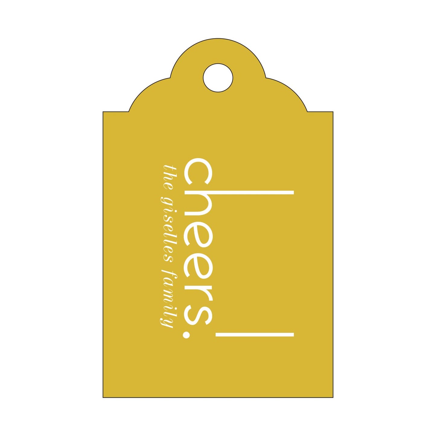 Personalized Gift Tag - T393