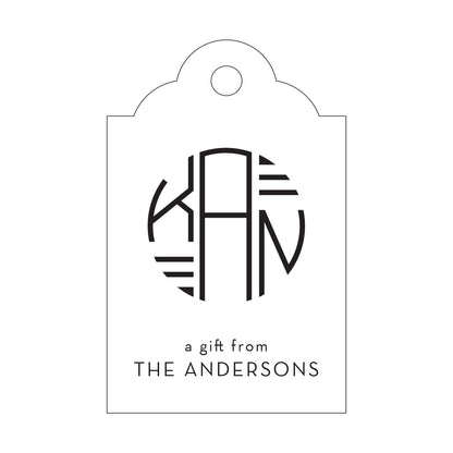 Personalized Gift Tag - T392