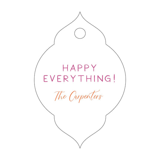 Personalized Gift Tag - T397