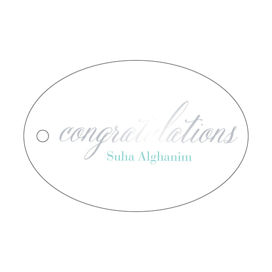 Personalized Gift Tag - T106