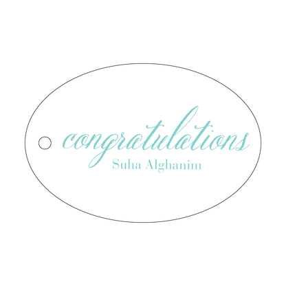 Personalized Gift Tag - T106