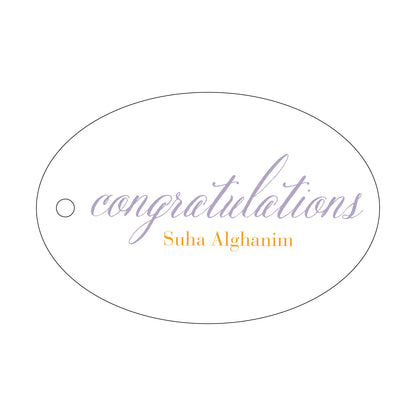 Personalized Gift Tag - T106