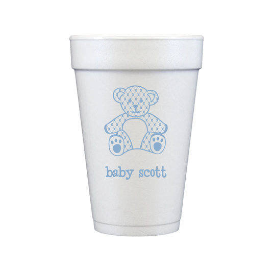 Bear Styrofoam Cups