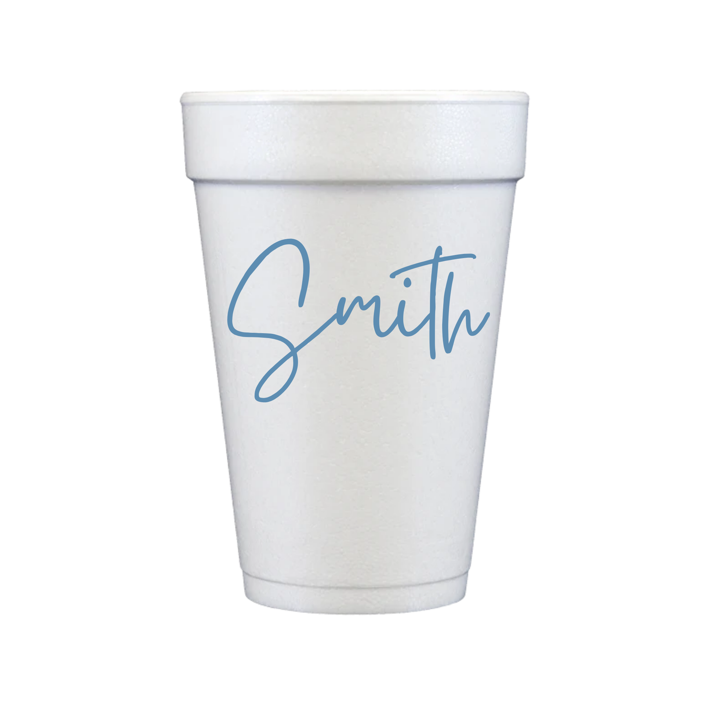 Family Name Styrofoam Cup
