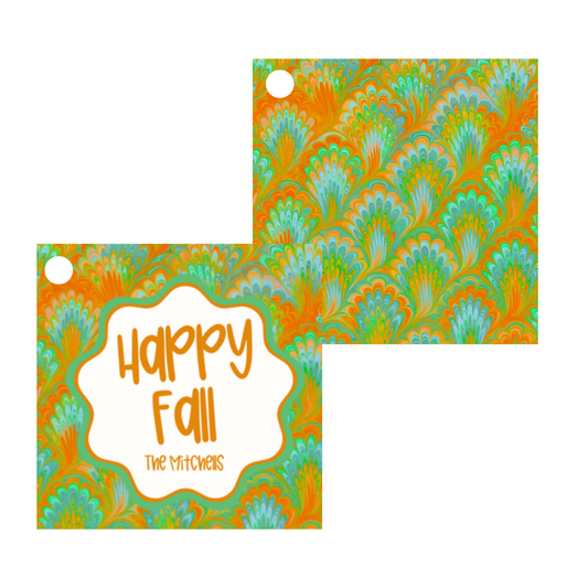 Happy Fall Gift Tags – Full Color Halloween