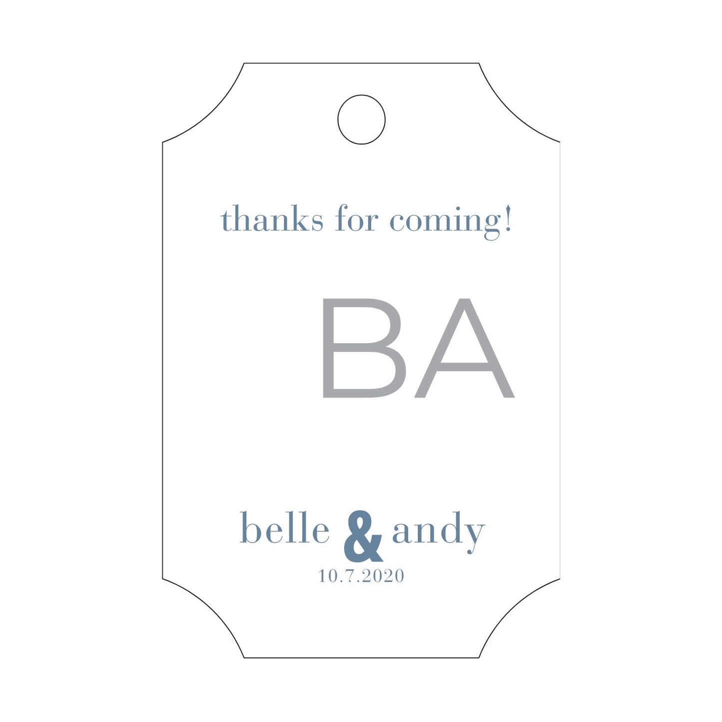 Personalized Gift Tag - T387