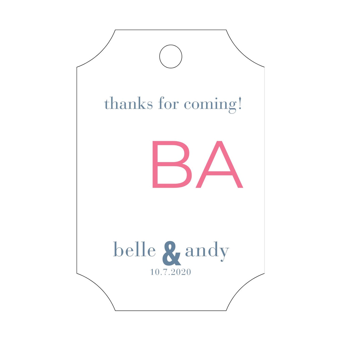 Personalized Gift Tag - T387